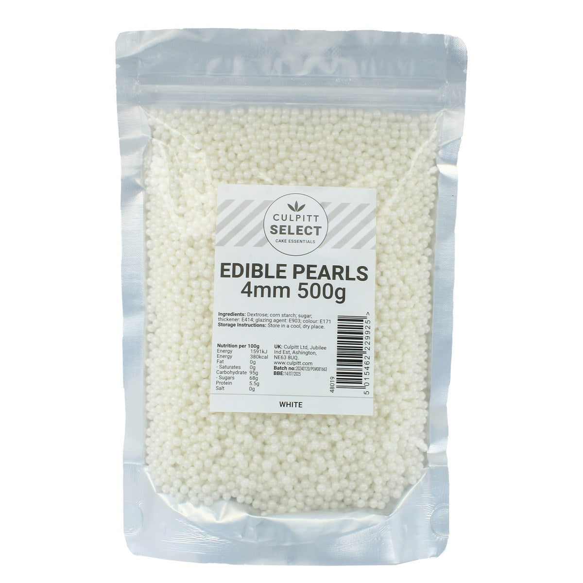 Culpitt Select Edible Pearls 500g