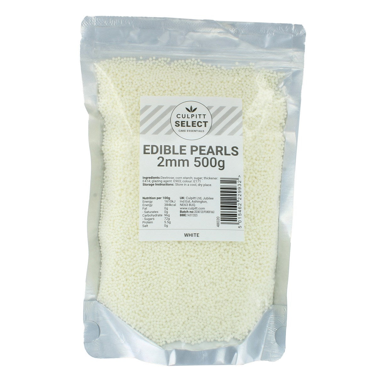 Culpitt Select Edible Pearls 500g