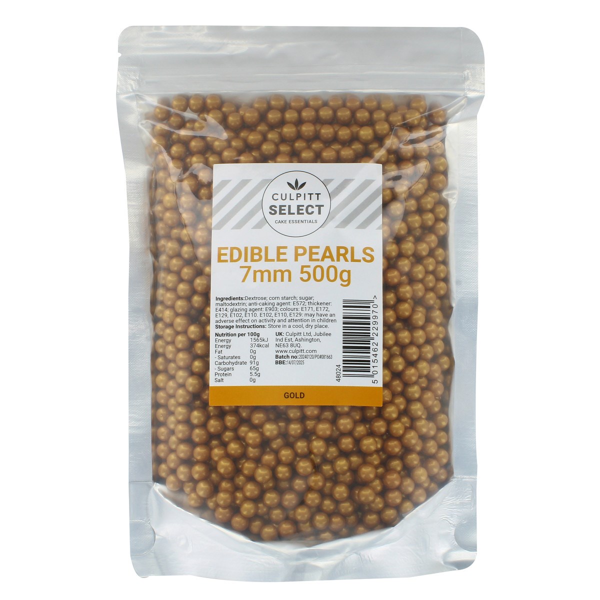 Culpitt Select Edible Pearls 500g