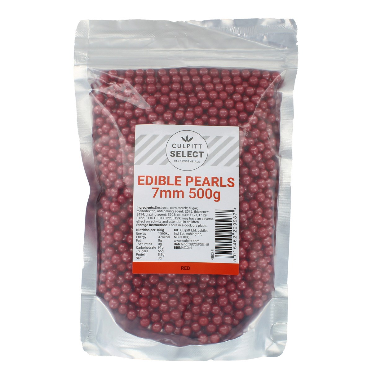 Culpitt Select Edible Pearls 500g