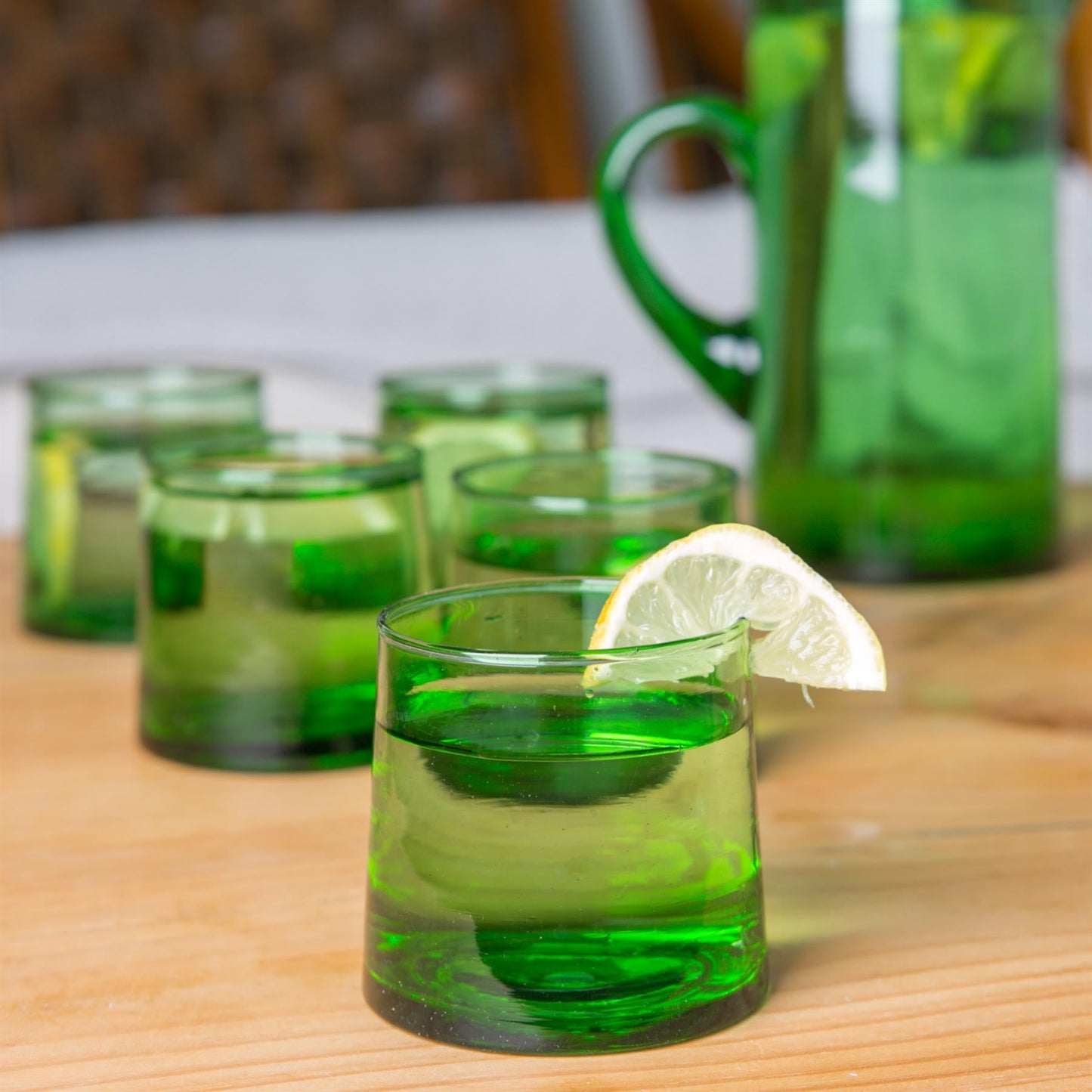 200ml Merzouga Recycled Tumbler Glasses - Pack of Six