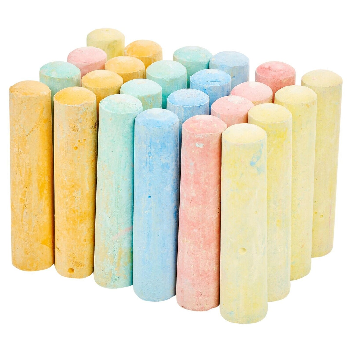 15 or 54 Piece Coloured Chalk Set Pavement Blackboard Children'S Gift Pub in Box