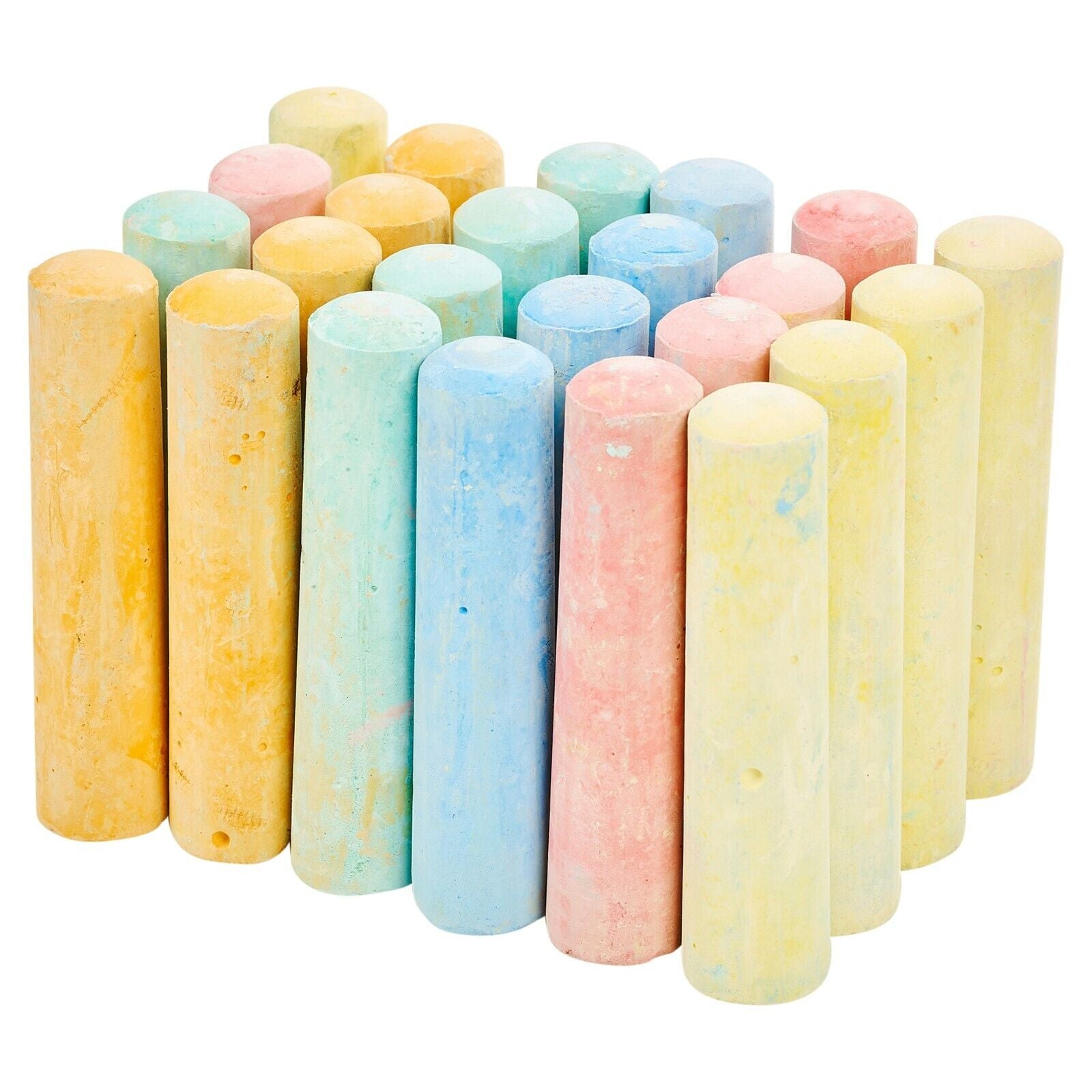 15 or 54 Piece Coloured Chalk Set Pavement Blackboard Children'S Gift Pub in Box