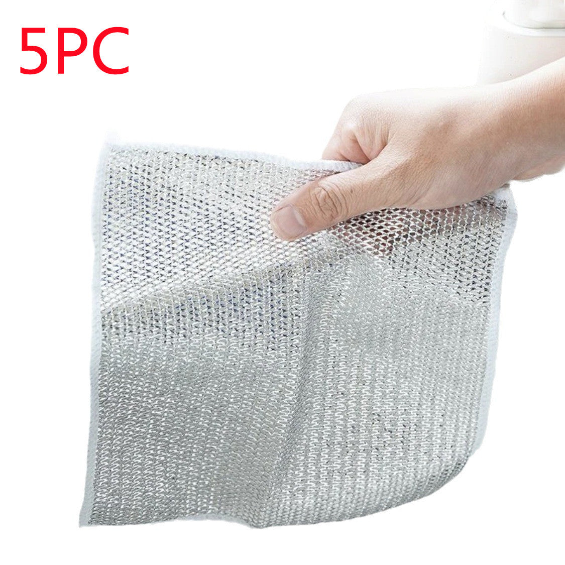 Steel Wire Dishcloth Daily Cleaning Cloth Mesh