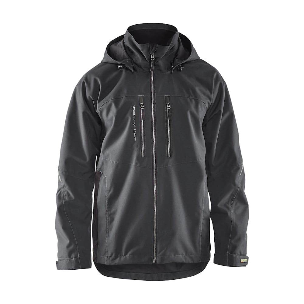 Blaklader 4890 Lightweight Waterproof Lined Winter Jacket Mid Grey/Black 4XL