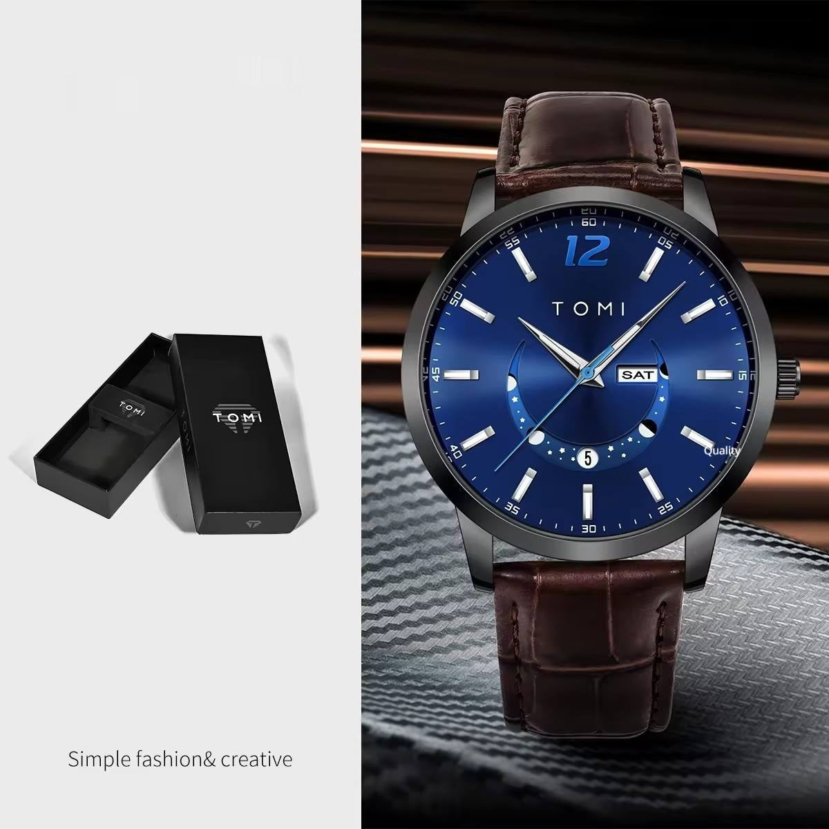 Men's Fashionable And Luxurious Business Quartz Watch