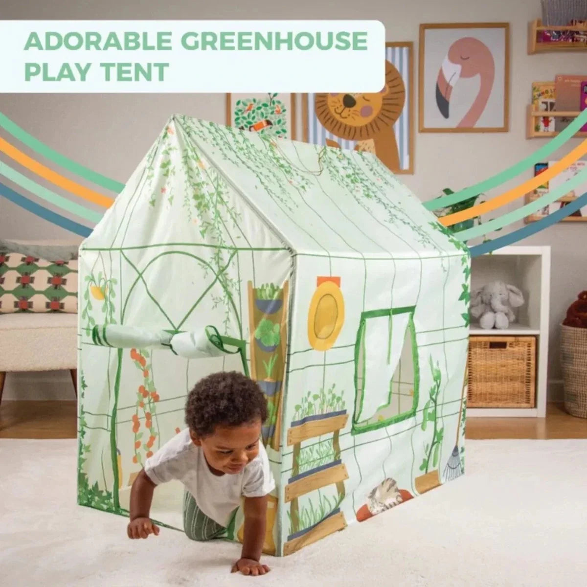 Mookie Activo Pop-Up Tent - Greenhouse