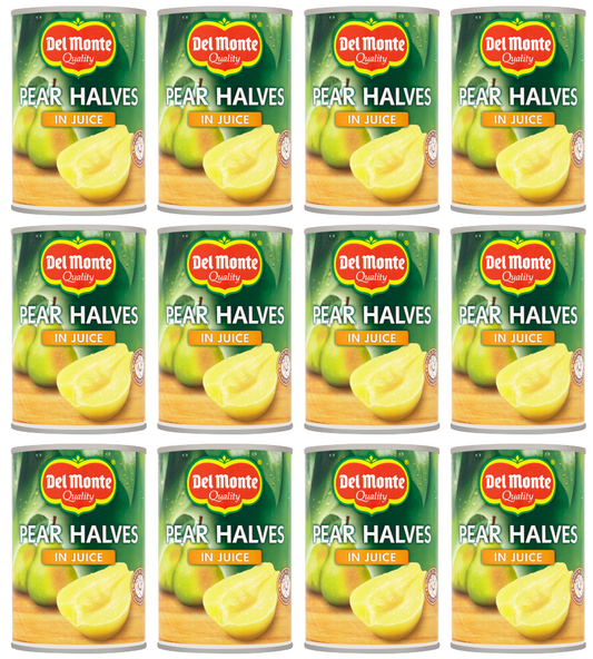 12 x Del Monte Pears In Juice 415G