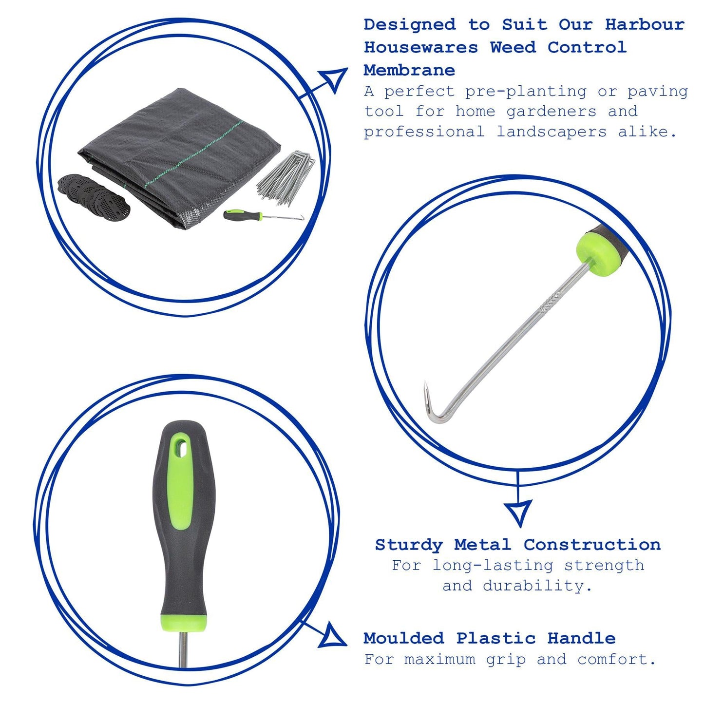 Weed Membrane Peg Remover