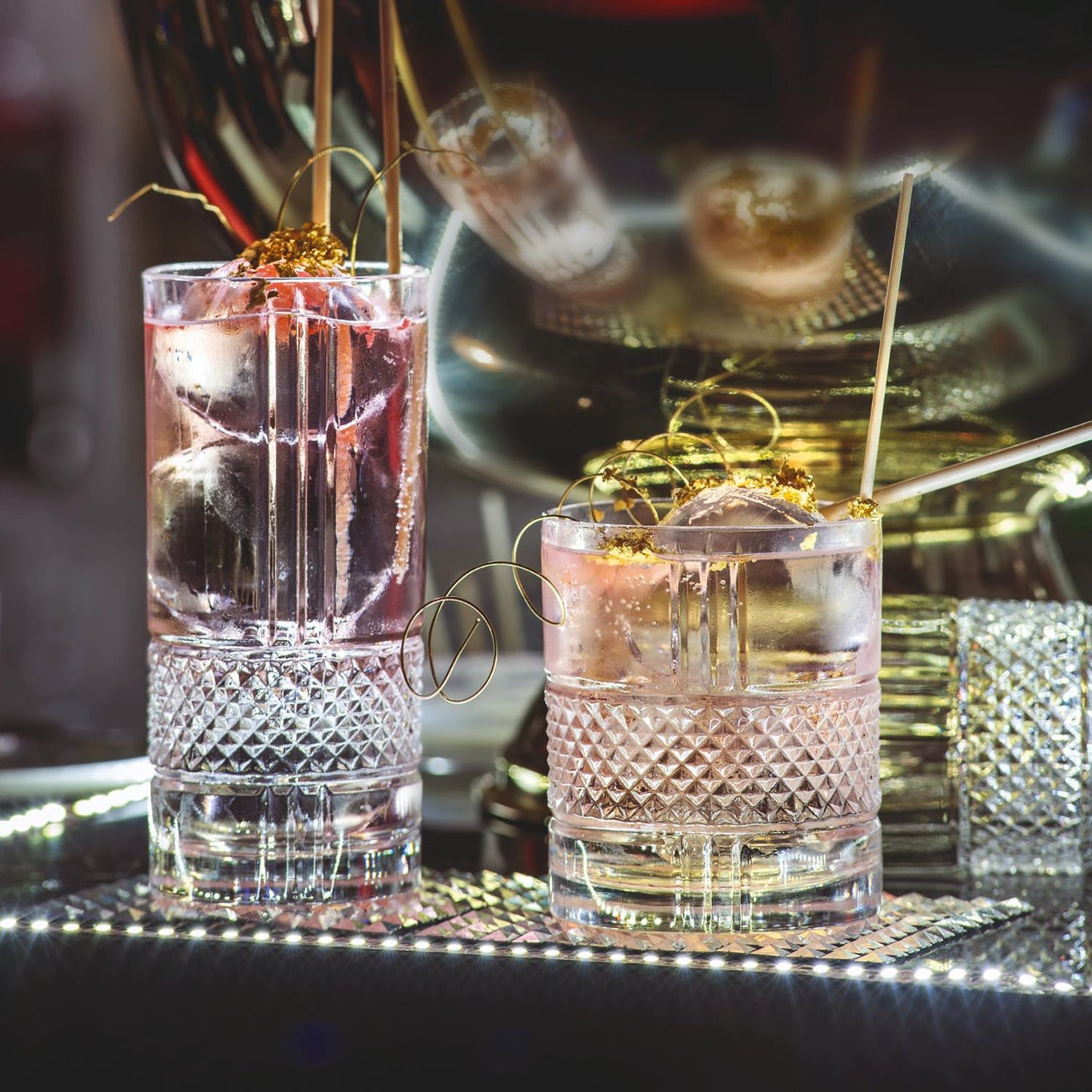340ml Crystal Whisky Glasses - Pack of 6