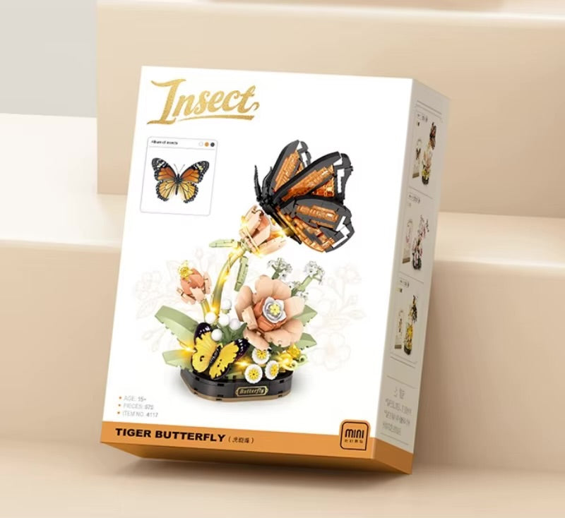 LOZ Tiger Butterfly 4117