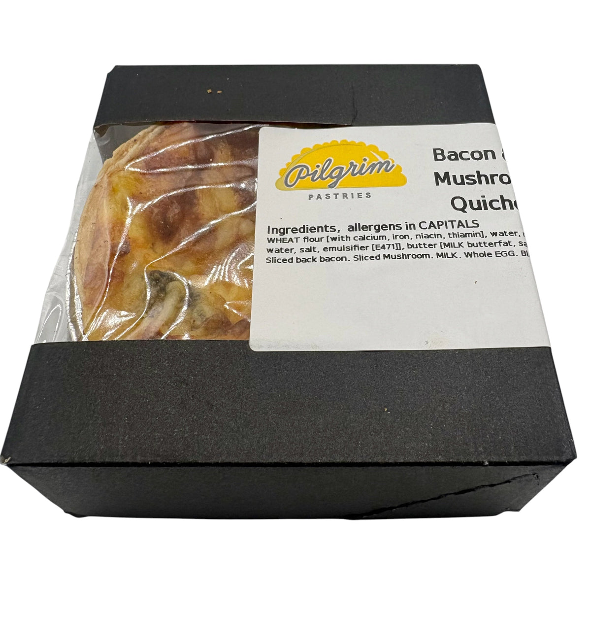 Bacon And Mushroom Quiche