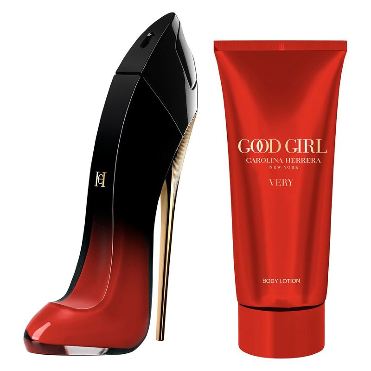 Carolina Herrera Very Good Girl Elixir Gift Set (Eau De Parfum Spray 80ml  Body Lotion 100ml)