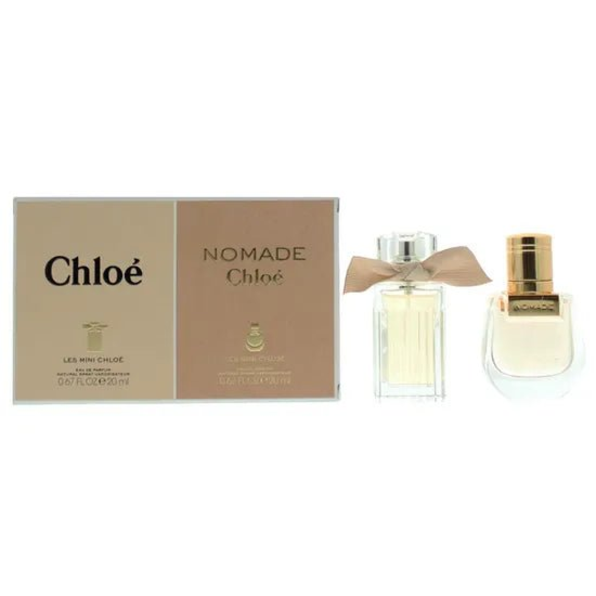 Chloe Signature & Nomade Miniature Gift Set (Eau De Parfum 20ml  Eau De Parfum 20ml)