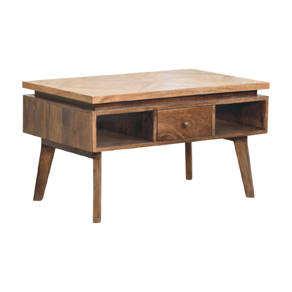 Artisan Furniture Solid Wood Classic Grey Granary Coffee Table
