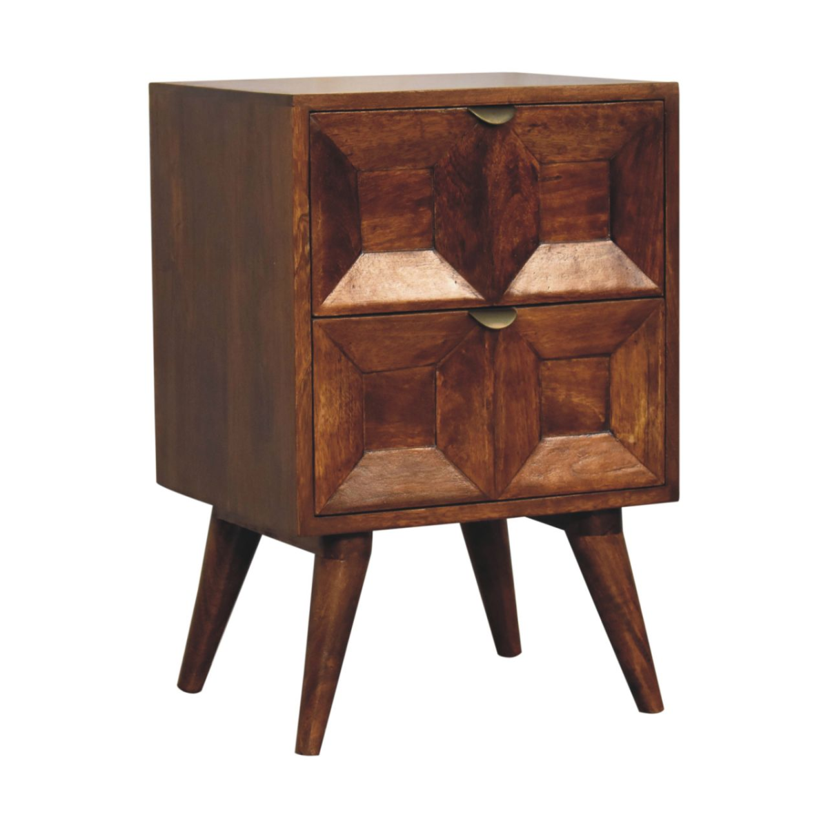 Artisan Furniture Solid Wood Quad Bedside