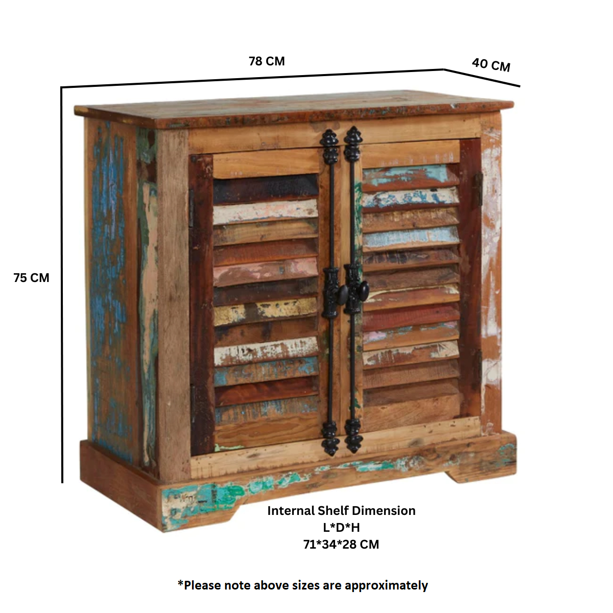 Coastal 2 Door Sideboard