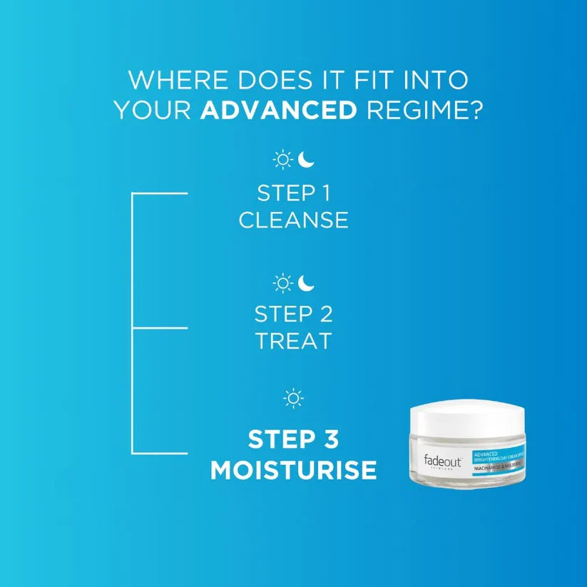 Fade Out Advanced Brightening Day Cream SPF 20 for Dark Spots & Uneven Skin Tone 50ml