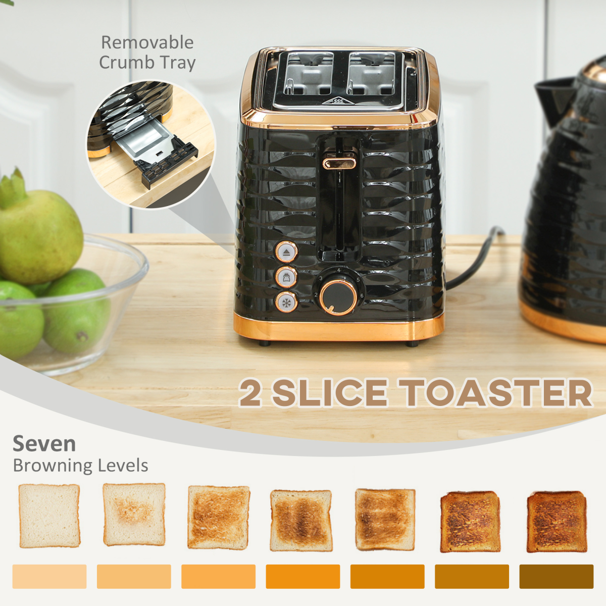 Kettle and Toaster Set