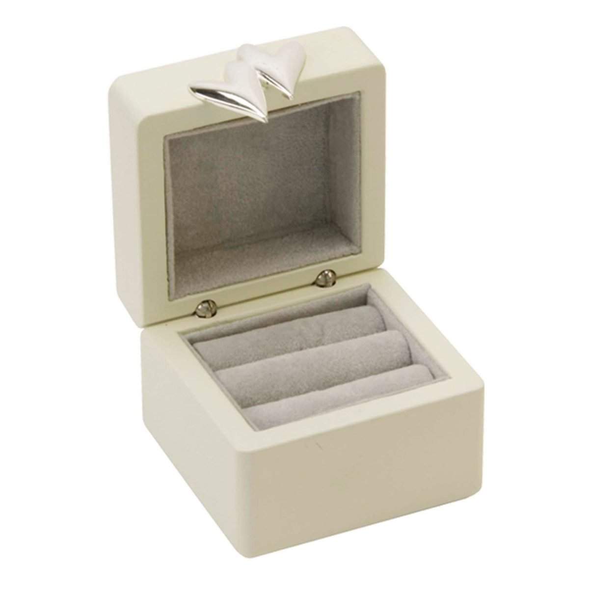 Amore Wedding Ring Box with Icons & Crystals