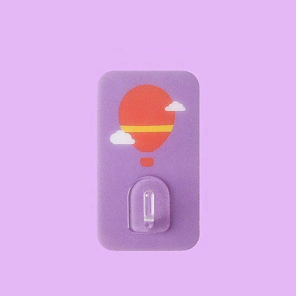 Adhesive Wall Hook - Durable Cartoon Design for Towel & Key Storage