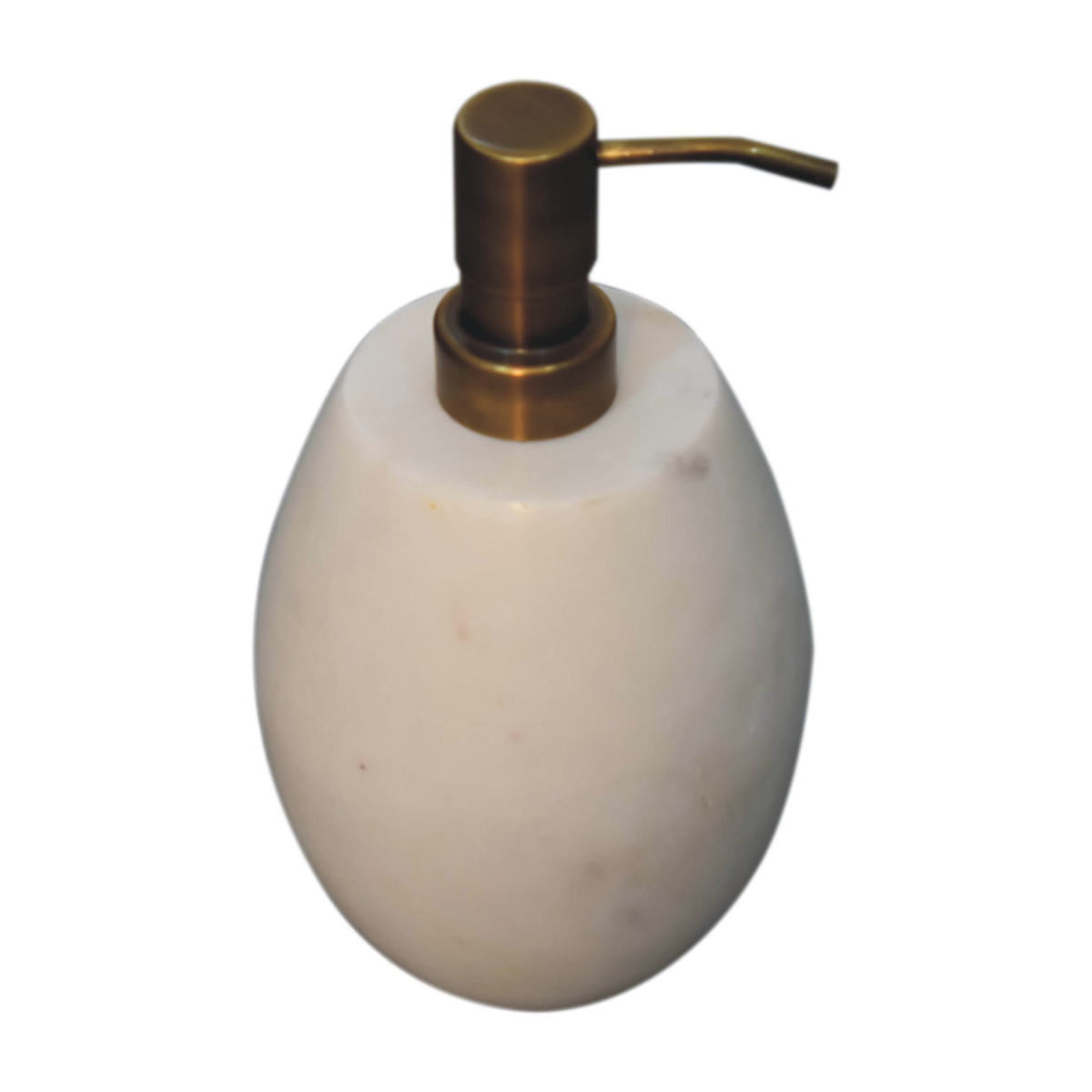 Artisan Furniture Bathroom Accessories - White Marble Soap Dispenser of 2