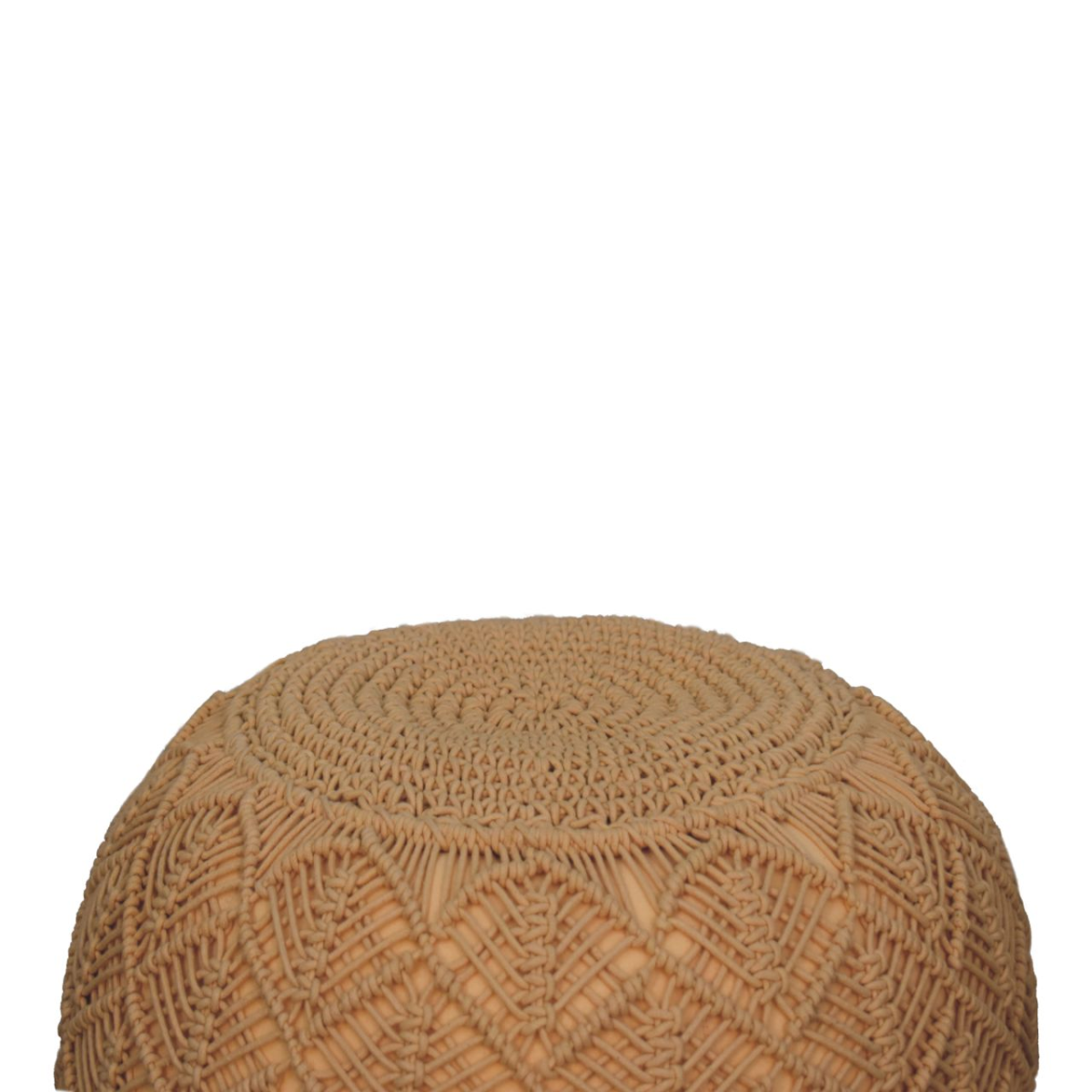 Artisan Furniture Ansley Beige Pouffe