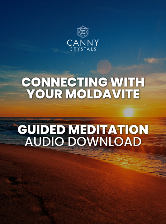 Guided meditation audio download - Connecting with your Moldavite