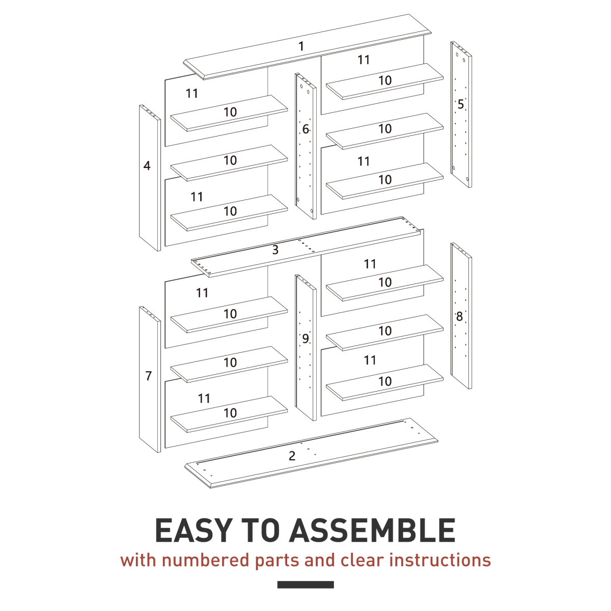 Shelf Book/Storage Cabinet