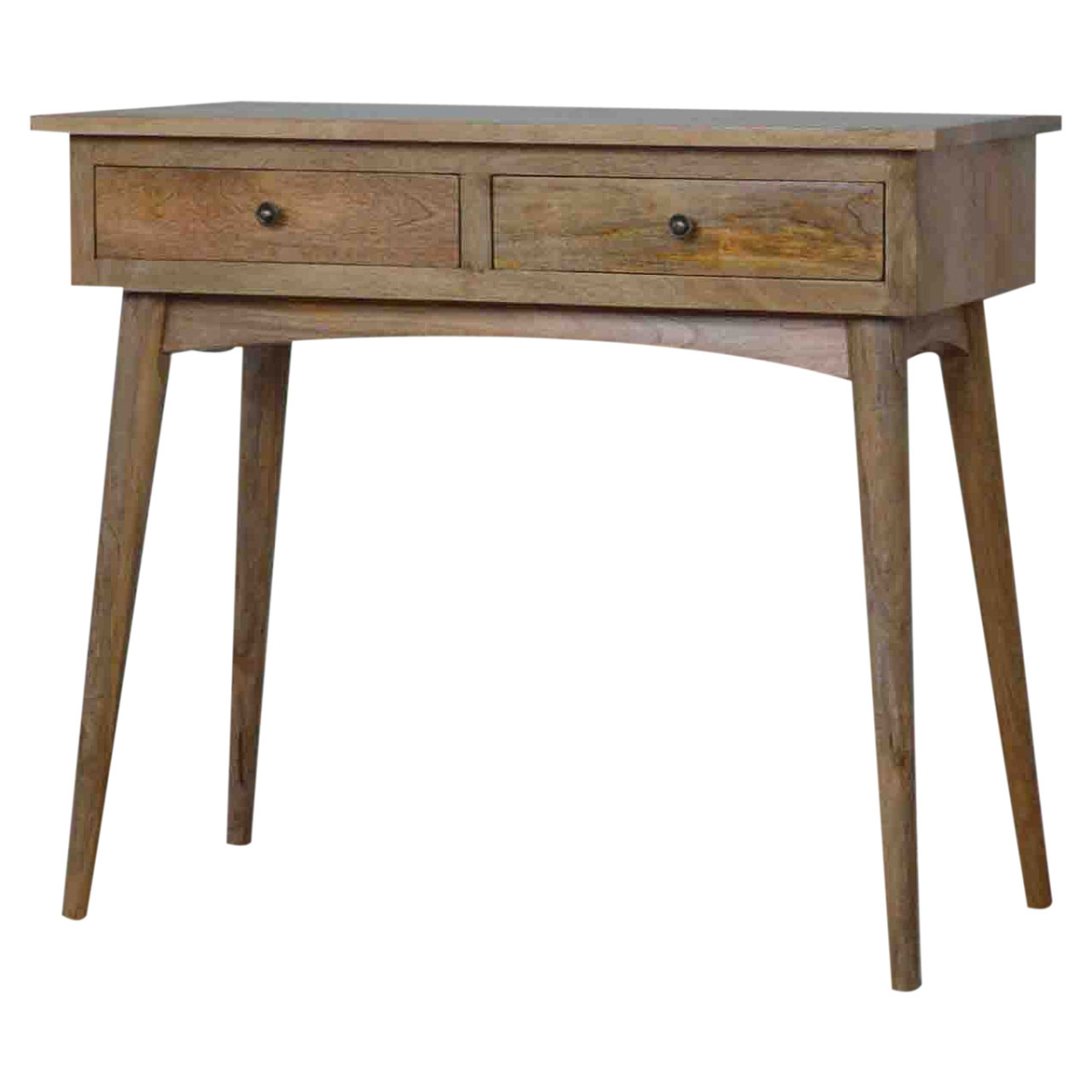 Artisan Furniture Solid Wood Hallway 2 Drawer Console Table