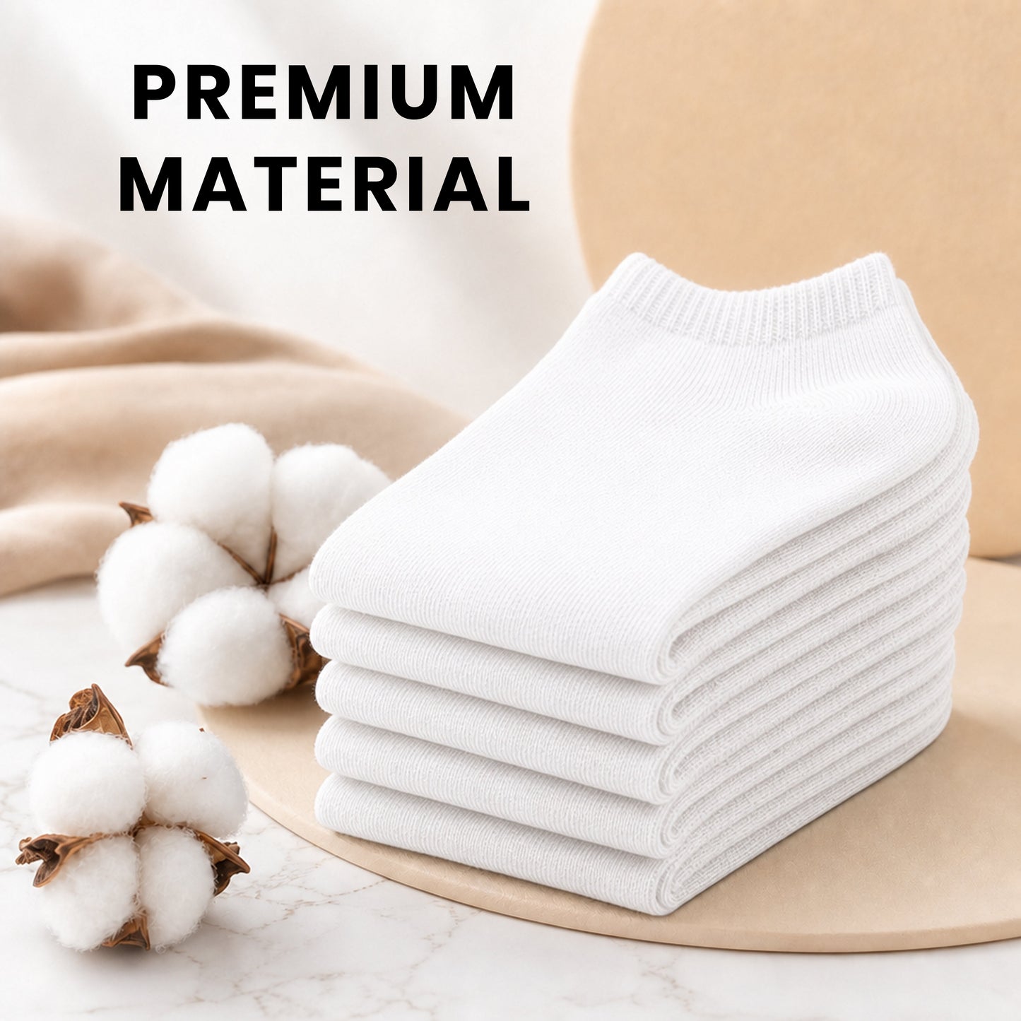 Sock Stack Mens Trainer Socks 12 Pairs Breathable Cotton Blend Arch Support Anti Crimping