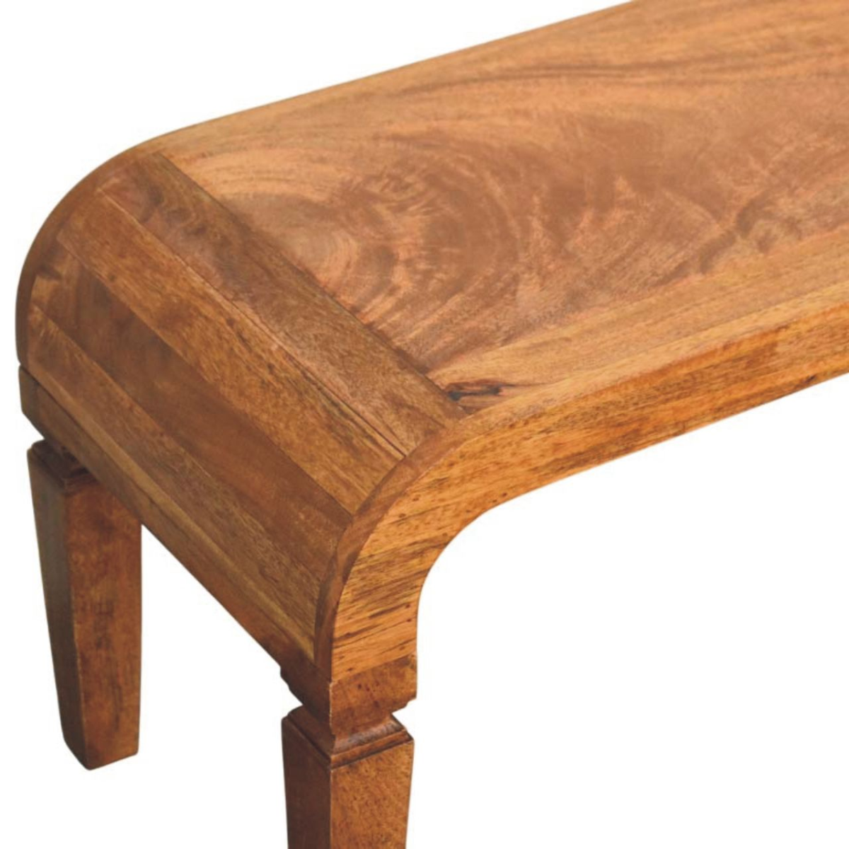 Artisan Furniture Solid Wood Arcus Coffee Table, Beige