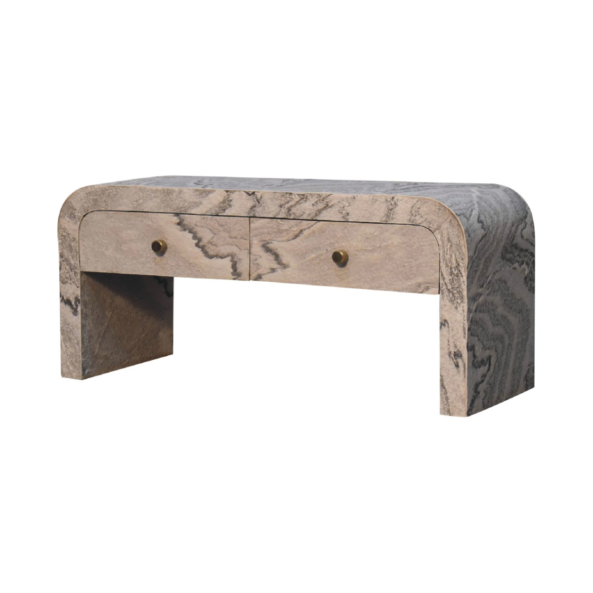 Artisan Furniture Solid Wood Nouveau Media Unit