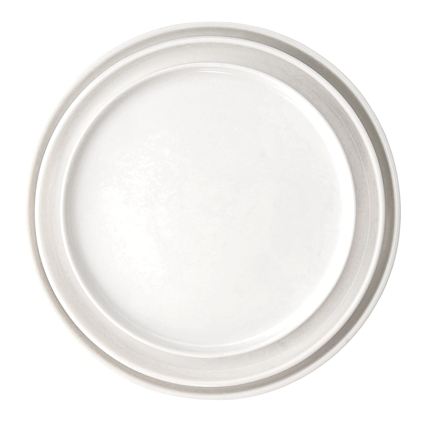 Porcelain Side Plate - Portland, Ivory White - 21cm Diameter