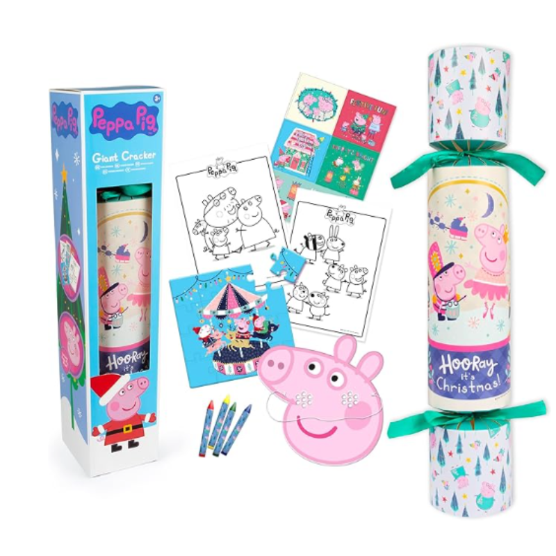 Giant Peppa Pig Christmas Cracker