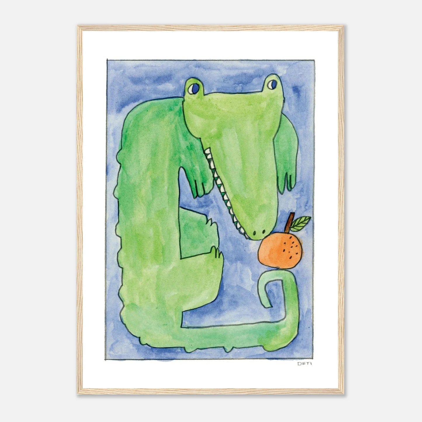 Hayley Deti - 'Florida Gator' Framed Print