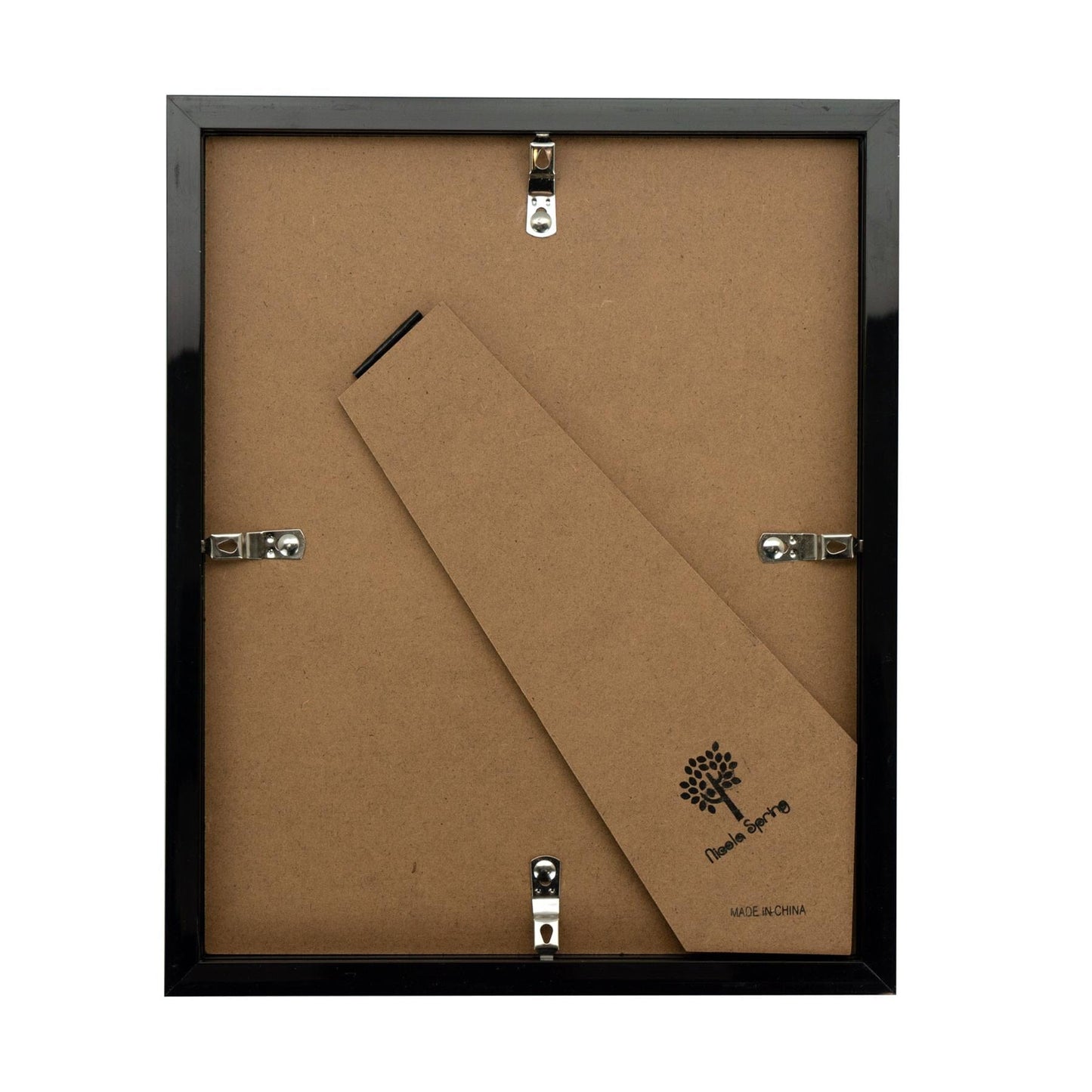 8" x 10" Black 3D Box Photo Frame - with 4" x 6" Mount