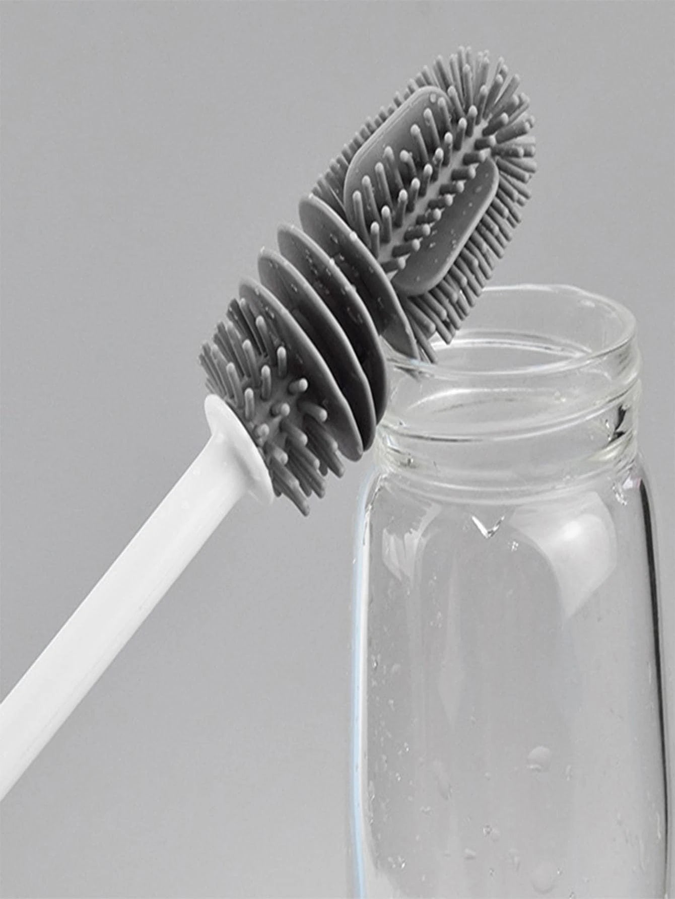 360 Degree Cleaning Power: 1Pc Silicone Cup Brush for Effortless Tea Stain Removal