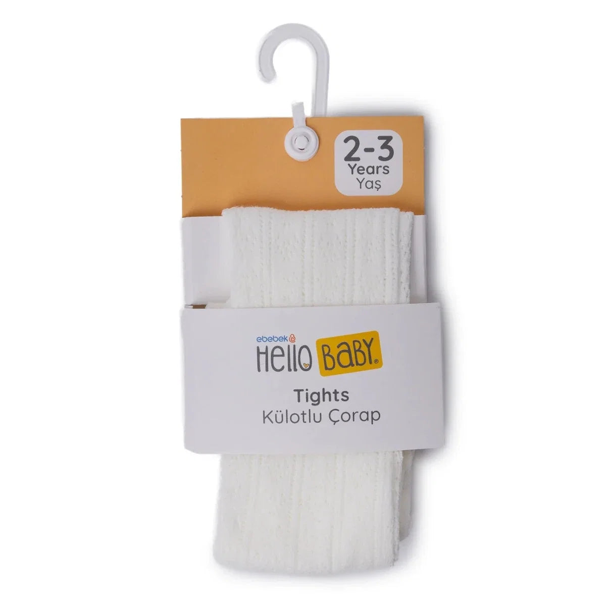 HelloBaby Girls Tights - Ecru