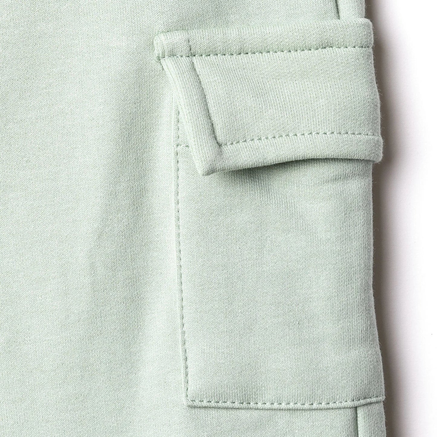 HelloBaby Boys Tracksuit Animal Crew Neck Long Leg Long Sleeve - Green
