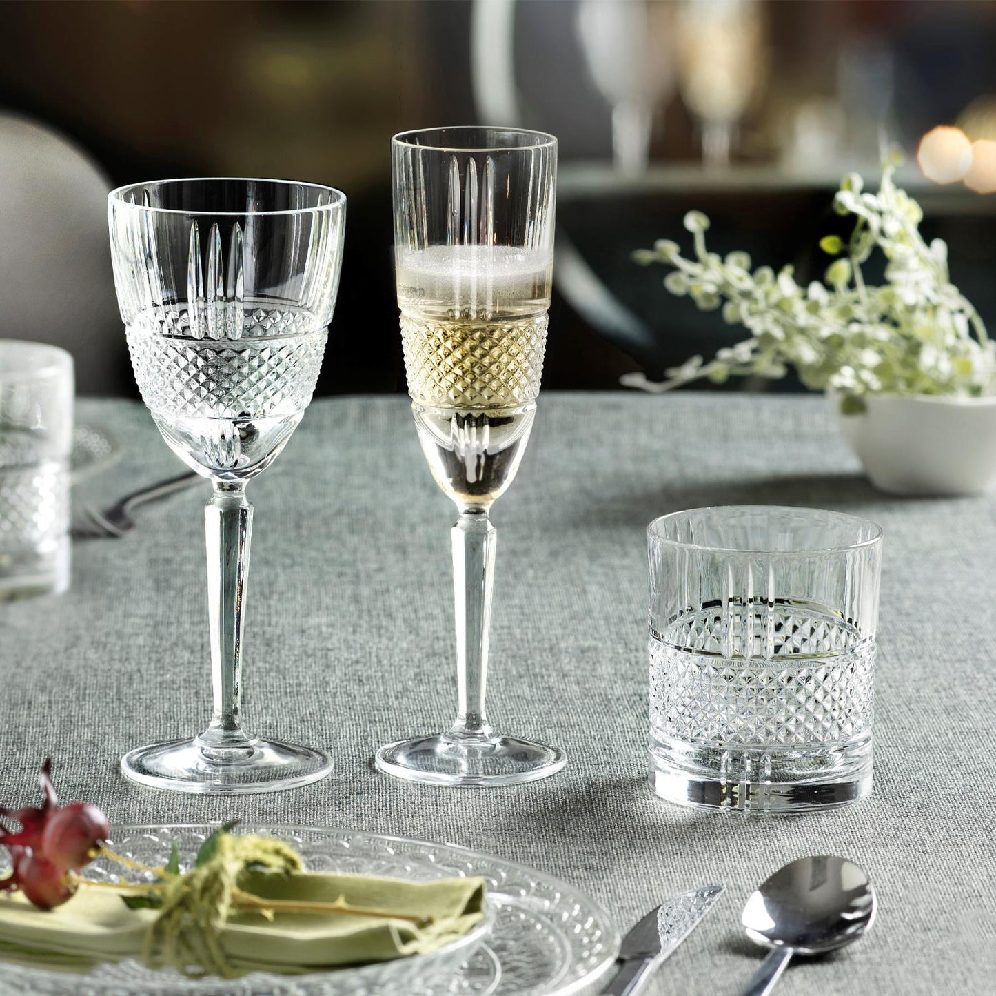 340ml Crystal Whisky Glasses - Pack of 6