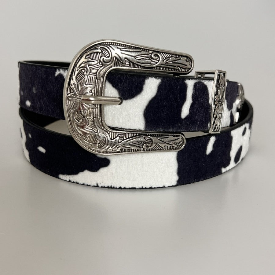 Distressed Denim Belt - Versatile Essential