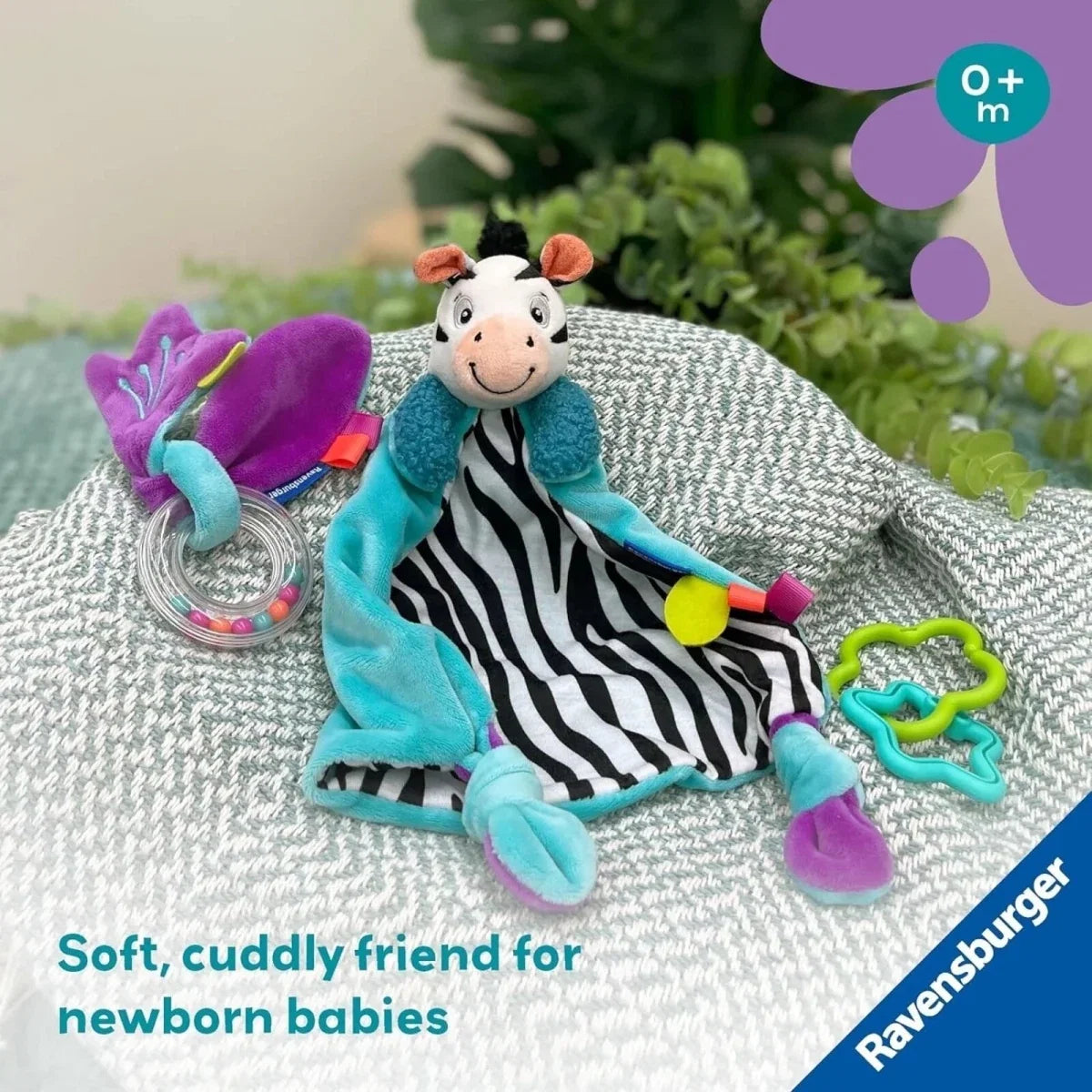 Play+ My First Snuggle Friend - Zebra