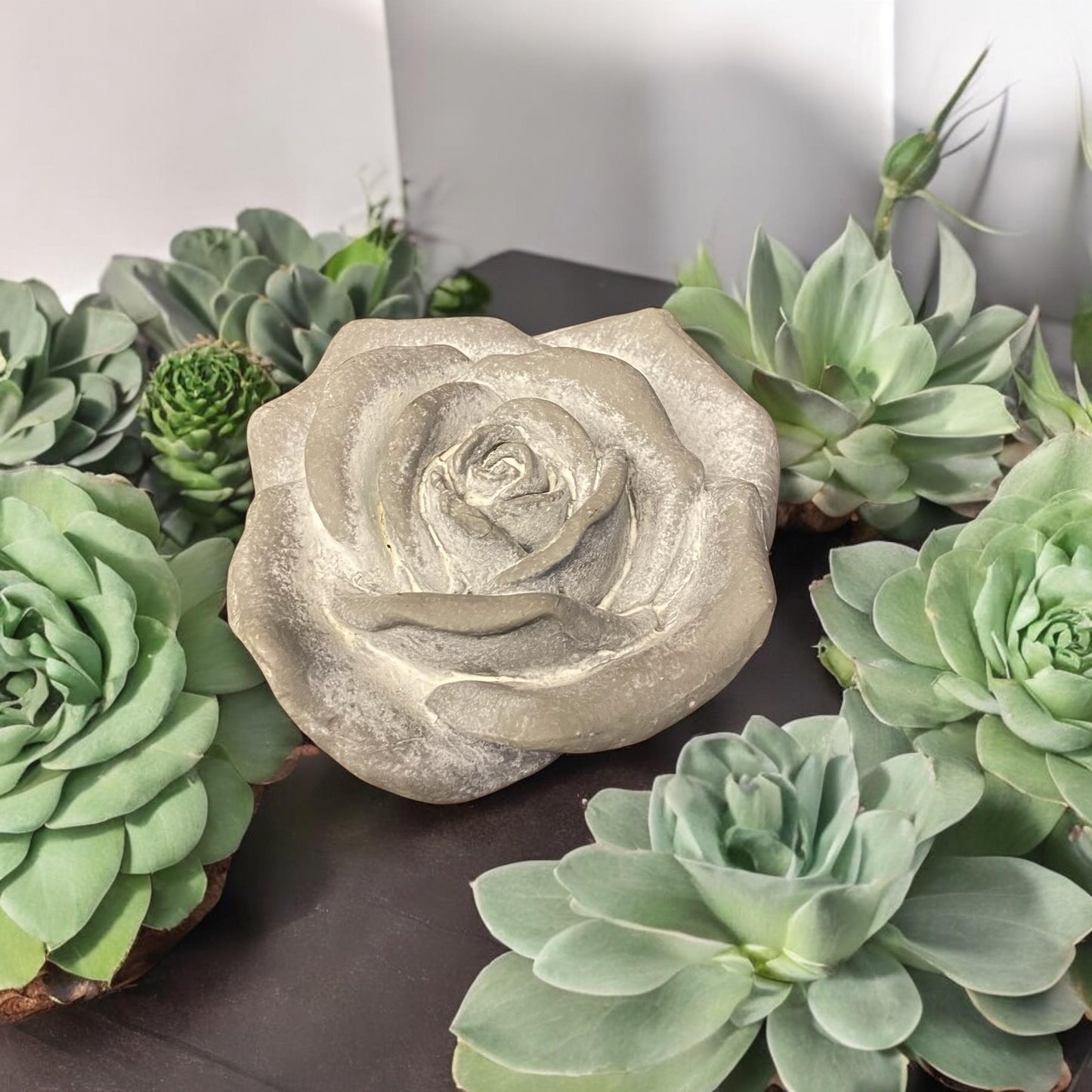 18CM RESIN FLOWER