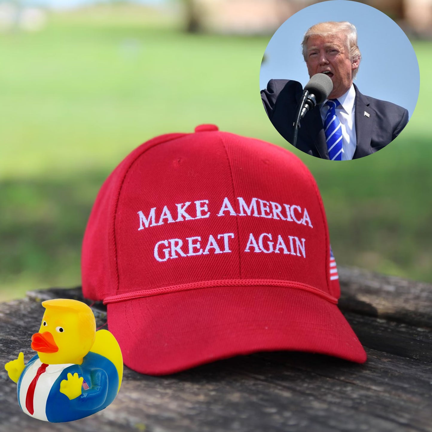 4E's Novelty 6 President Rubber Ducks Bulk – 2.3-Inch Gag Gifts for Adults