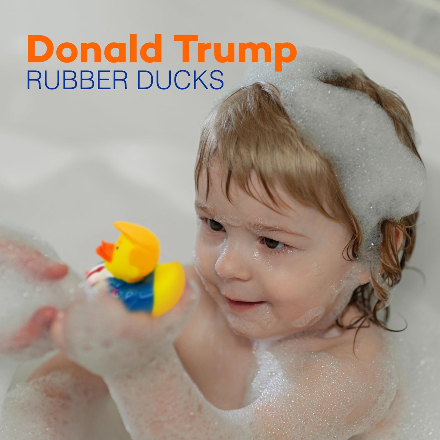 4E's Novelty 6 President Rubber Ducks Bulk – 2.3-Inch Gag Gifts for Adults
