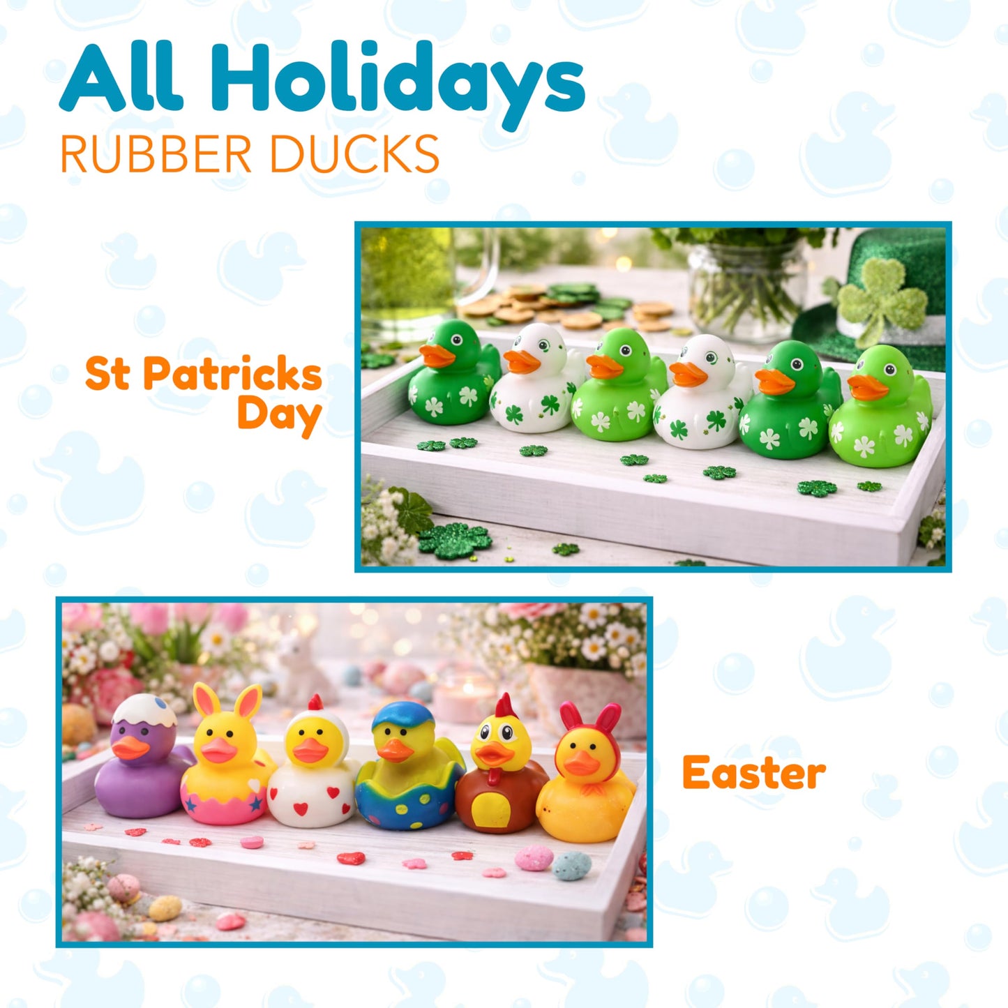 4E's Novelty Rubber Ducks Bulk Pack 42 – 6 of Each Holiday | Jeep Ducking