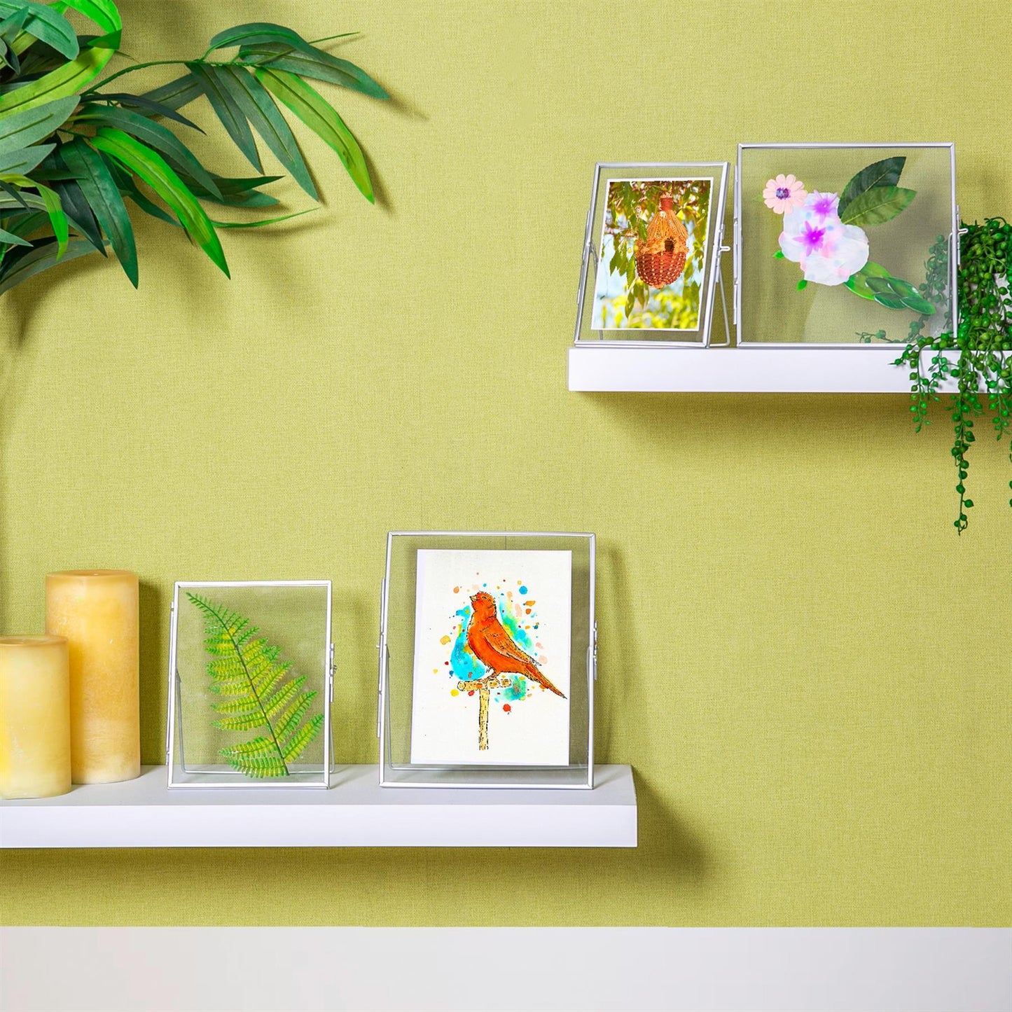 6" x 8" Standing Metal Photo Frame