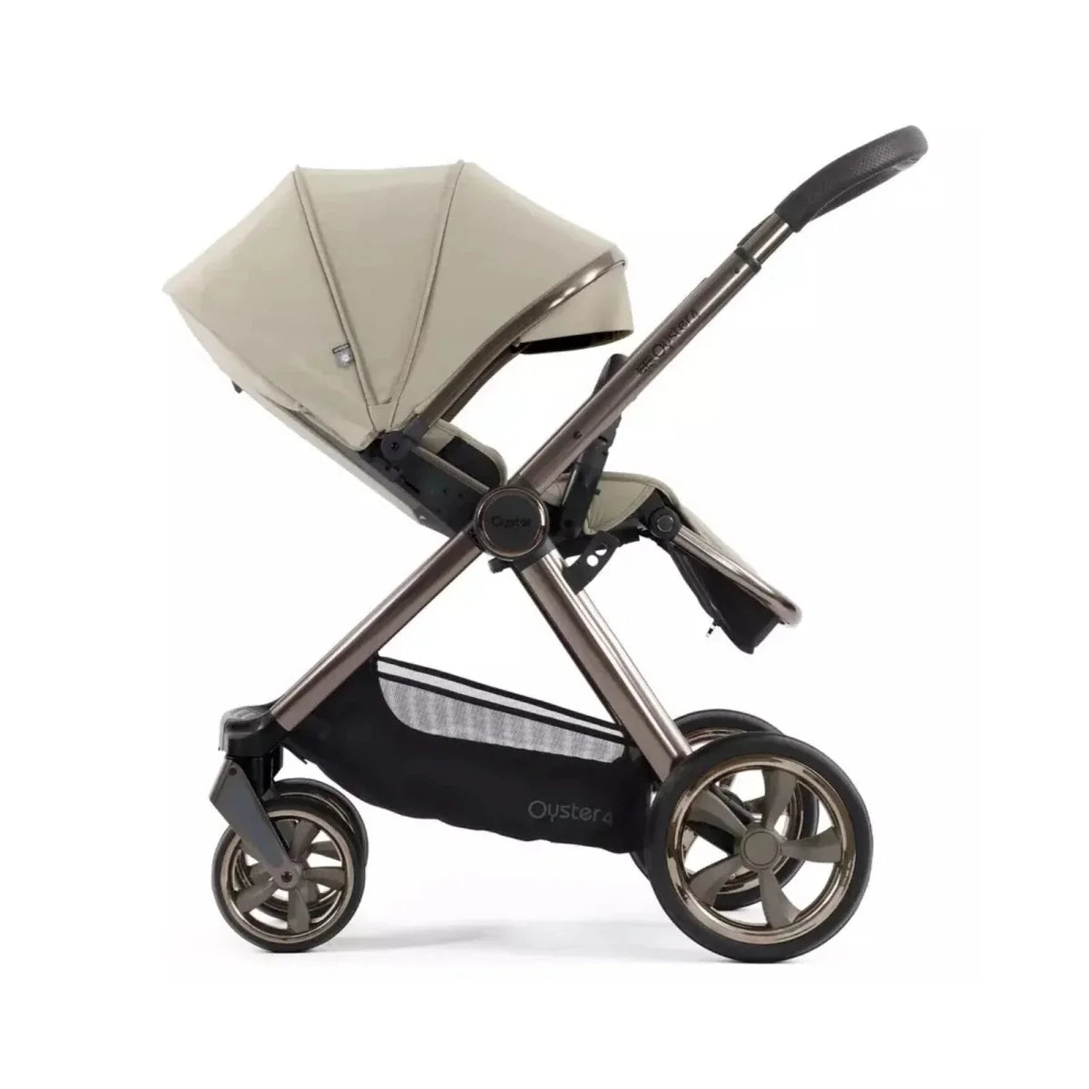 Oyster 4 Single Stroller - Buttermilk