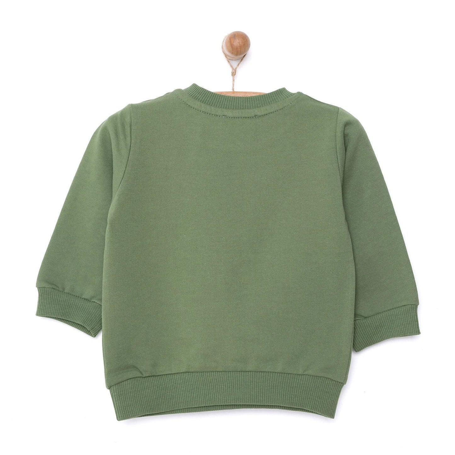 HelloBaby Basic Sweatshirt - Dark Green